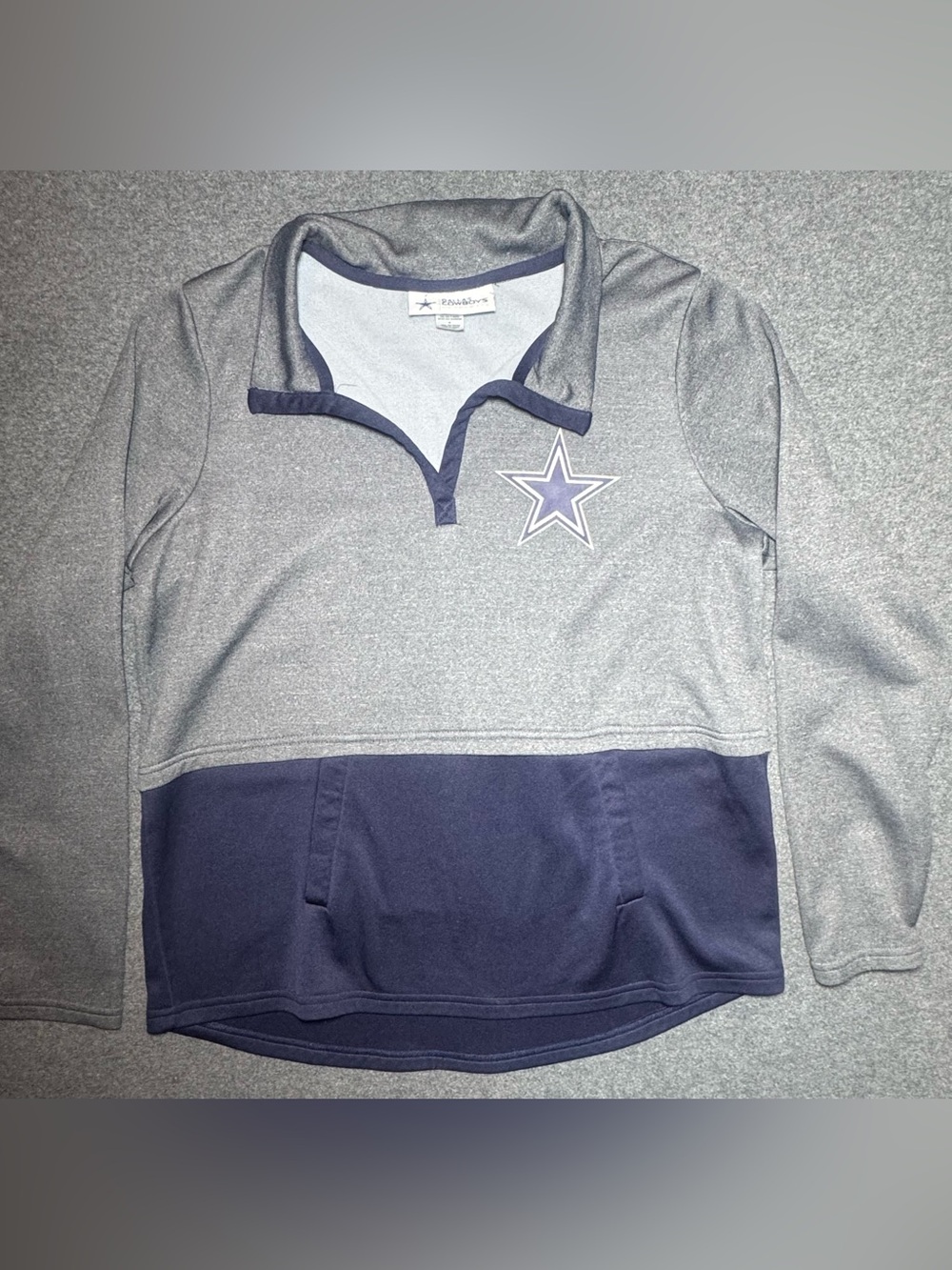 Dallas Cowboys Collard V Neck Pullover